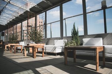 Kimoto Rooftop Garden Lounge - Outdoor Terrace - Rooftop Bar - Brooklyn, NY - Hero Main