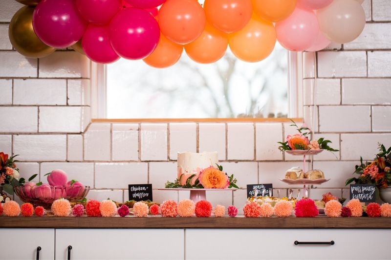 Party trends for 2024 - bright and bold colors