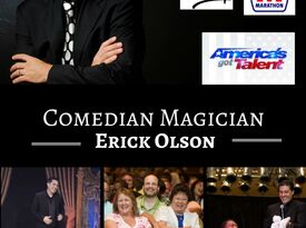 Clean Comedian Magician Emcee Erick Olson - Comedian - Orlando, FL - Hero Gallery 2