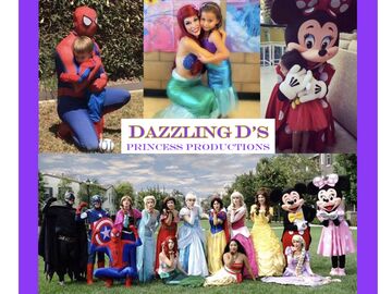 Dazzling D's Princess Productions - Princess Party - Irvine, CA - Hero Main