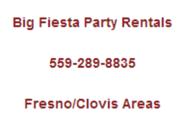 Big Fiesta Party Rentals - Bounce House - Fresno, CA - Hero Main