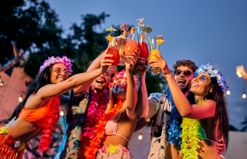 summer party ideas - tropical theme