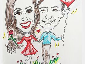 Caricatures by Helen - Caricaturist - Asheville, NC - Hero Gallery 4