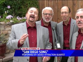 Added Attraction Quartet - Barbershop Quartet - San Diego, CA - Hero Gallery 1