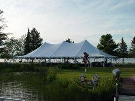 Sams Rental tent wedding party rental table chair  - Wedding Tent Rentals - Woodruff, WI - Hero Gallery 1