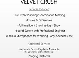 Velvet Crush - A Wedding & Corporate Band - Cover Band - Columbus, OH - Hero Gallery 4