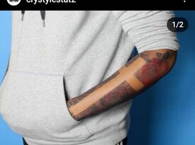 Crystyles Airbrush Tattoos - Temporary Tattoo Artist - Philadelphia, PA - Hero Gallery 1