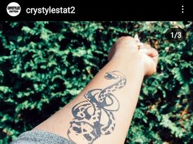 Crystyles Airbrush Tattoos - Temporary Tattoo Artist - Philadelphia, PA - Hero Gallery 3