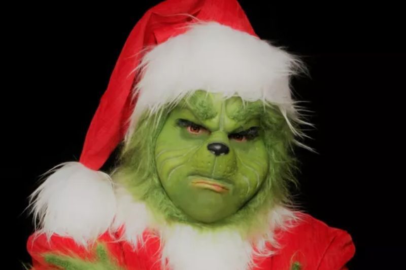 Ugly Christmas sweater party ideas - How the Grinch Stole Christmas theme