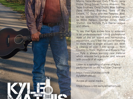 Kyle Mathis-Guitarist/Vocalist - Singer Guitarist - Houston, TX - Hero Gallery 2