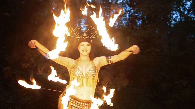 Fire Dancer - Grad Party Entertainment