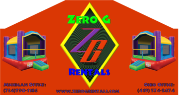 Zero G Rentals - Bounce House - Toledo, OH - Hero Main