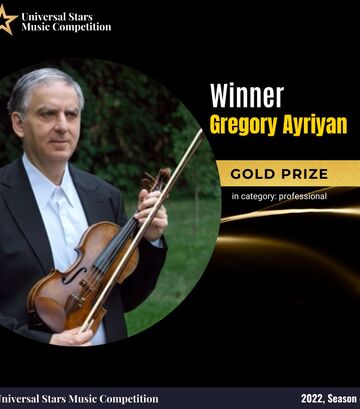 Gregory Ayriyan - Violinist - Smithfield, RI - Hero Main