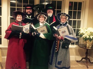 Merry Christmas Carolers of Jazz Up Your Party!! - A Cappella Group - Mansfield, MA - Hero Main