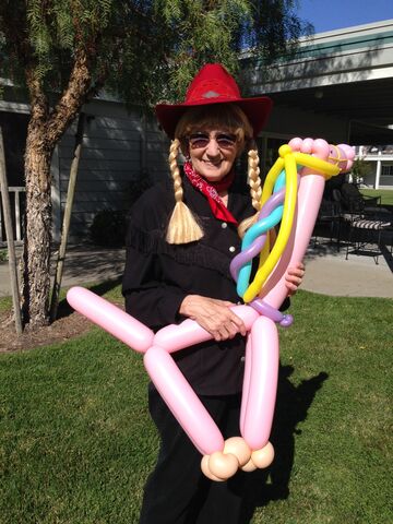 Sunshine Annee & Co.aka Paula Moors - Balloon Twister - Petaluma, CA - Hero Main