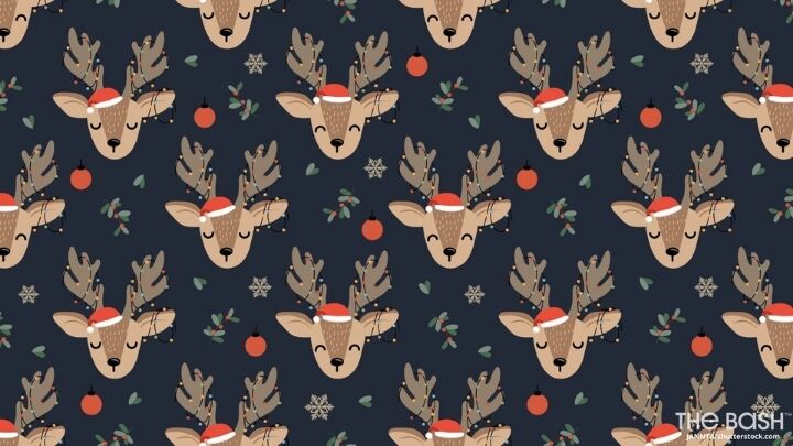 Cute Christmas Zoom Background