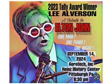 Elton John Tribute Artist Lee Alverson - Elton John Impersonator - White Oak, PA - Hero Main