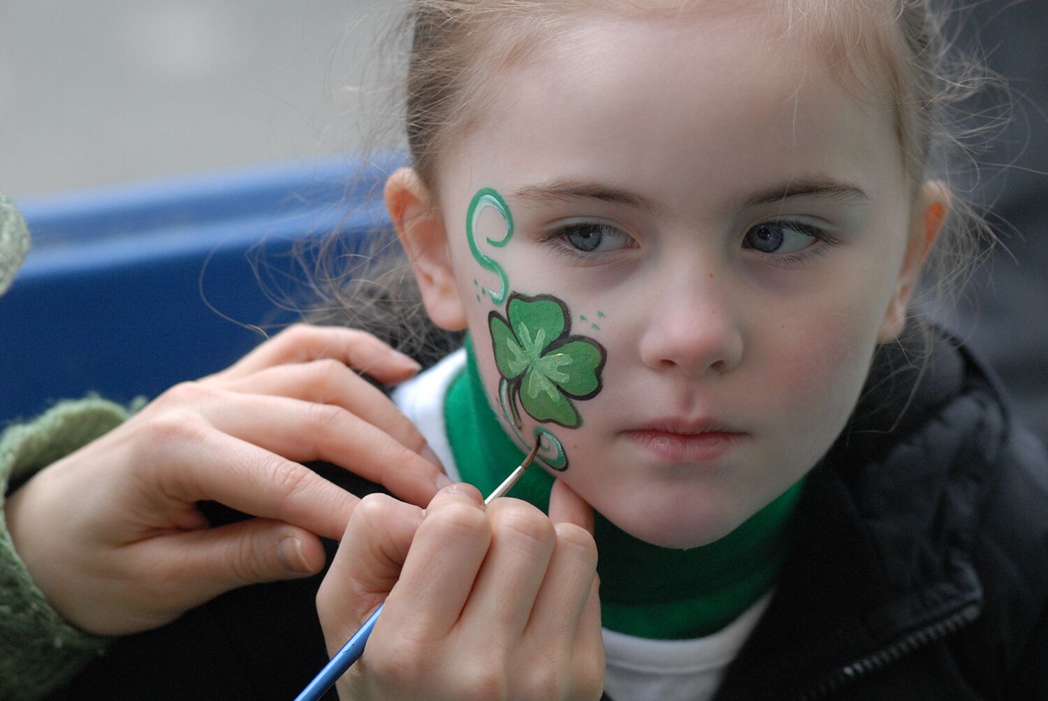 Face Painting for St. Patrick's Day Party