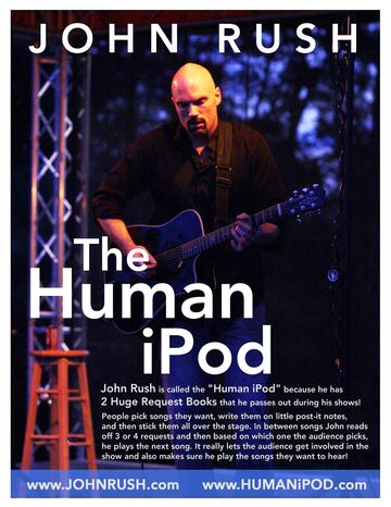 The Human Ipod - John Rush - Singer Guitarist - Hartford, CT - Hero Main