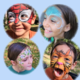 Smiles, giggles & WOW! Quality, creative and fun face painting for birthday parties and other events