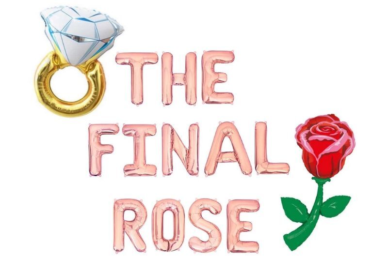 The Final Rose - bachelorette party theme idea