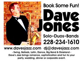 Dave Jones - Solo jazz sax, duos and bands. - Saxophonist - Biloxi, MS - Hero Gallery 3