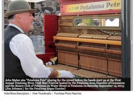 Petaluma Pete - Pianist - Petaluma, CA - Hero Gallery 1
