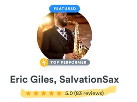 Eric Giles - SalvationSax - Saxophonist - Atlanta, GA - Hero Gallery 2
