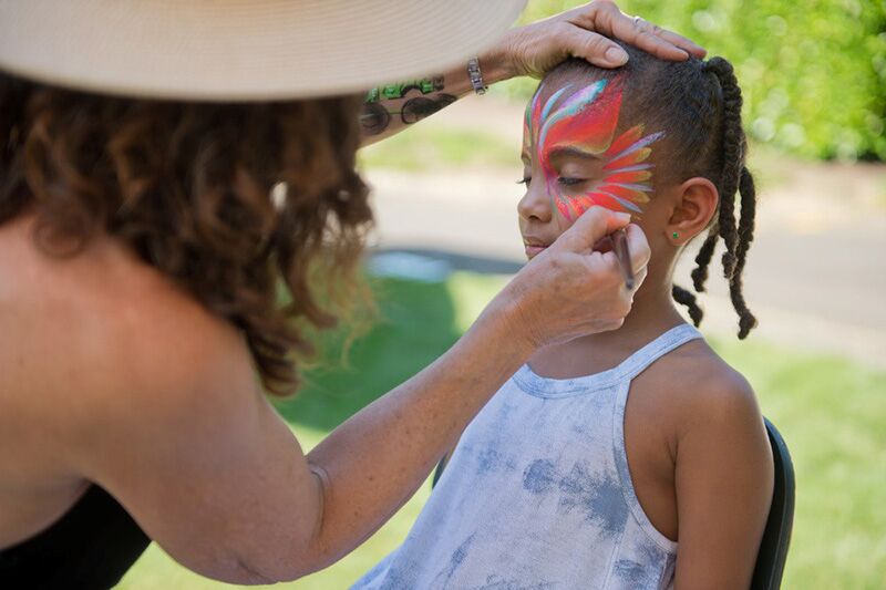 Face Painter at Kids Birthday