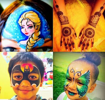 Yogis Henna and Face Painting - Face Painter - Fremont, CA - Hero Main