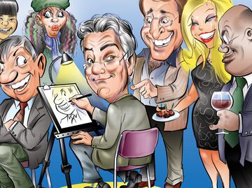 Caricatures by Ray Russotto - Caricaturist - Boca Raton, FL - Hero Main