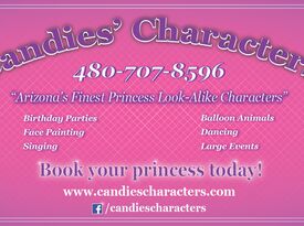 Candie's Characters - Costumed Character - Gilbert, AZ - Hero Gallery 1