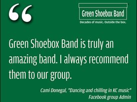 Green Shoebox Band - Cover Band - Kansas City, MO - Hero Gallery 2
