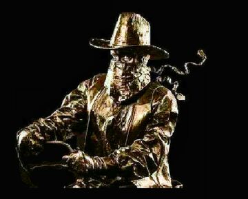Bronze Cowboy living statue - Human Statue - Tempe, AZ - Hero Main