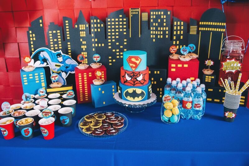 10th birthday party ideas - superhero celebration