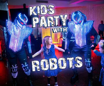 LED ROBOTS CO2 - Party Robot - New York City, NY - Hero Main