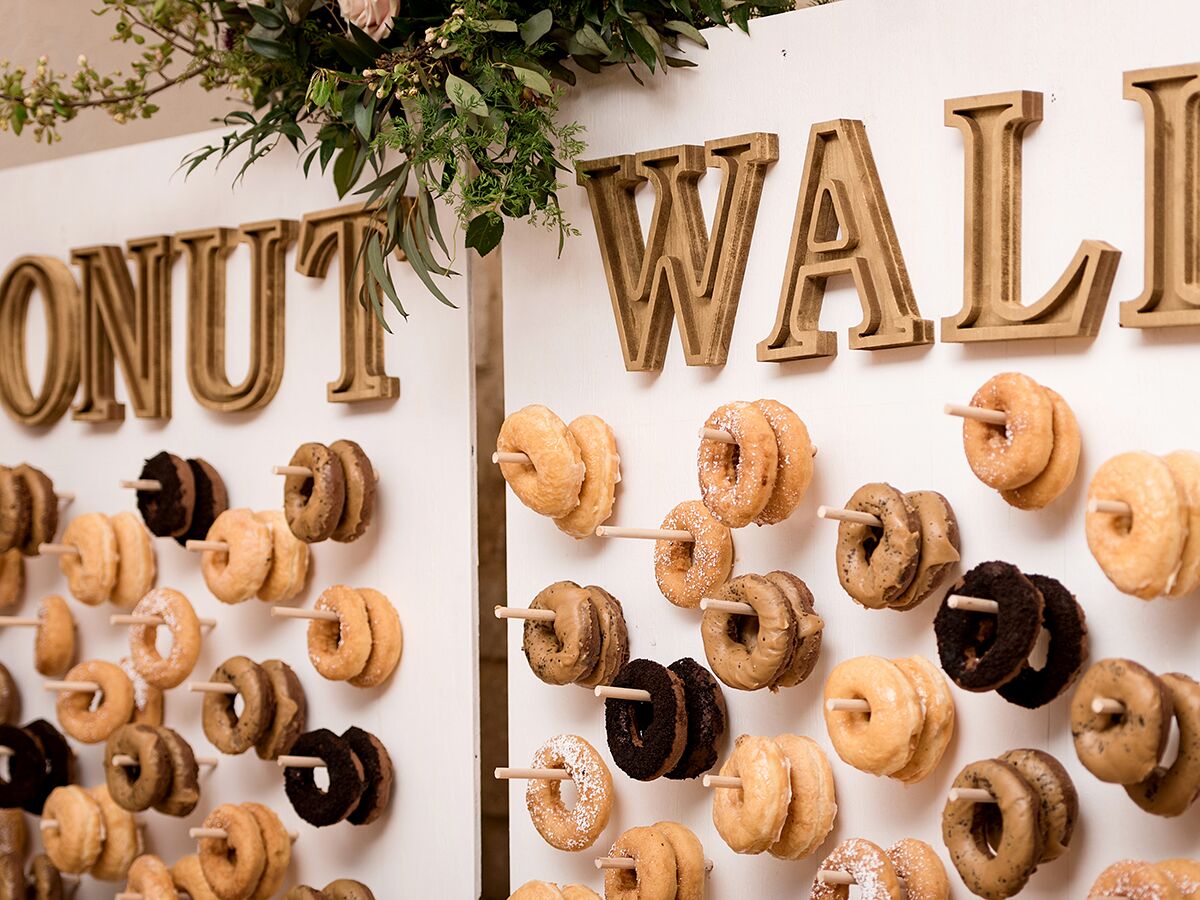 Doughnut Wall Ideas Perfect For Your Wedding Reception