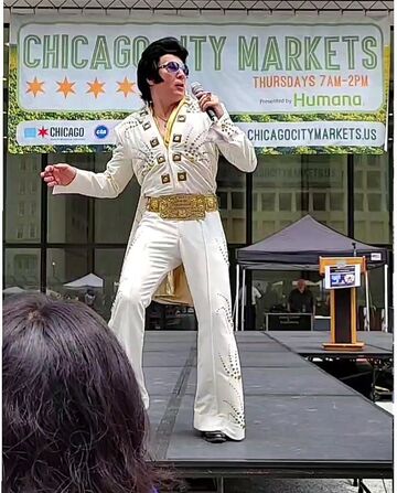 Rick Anthony Cada - Elvis Impersonator - Chicago, IL - Hero Main