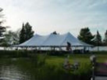 Sams Rental tent wedding party rental table chair  - Wedding Tent Rentals - Woodruff, WI - Hero Main