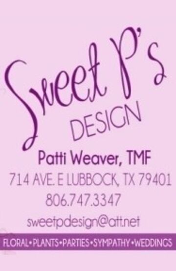Sweet P's Design - Florist - Lubbock, TX - Hero Main