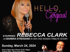 Rebecca Clark  " Is Hello Gorgeous " - Barbra Streisand Impersonator - Las Vegas, NV - Hero Gallery 4