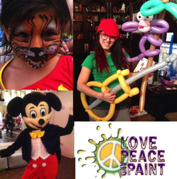 Love Peace And Paint Party Entertainment - Face Painter - Garwood, NJ - Hero Main