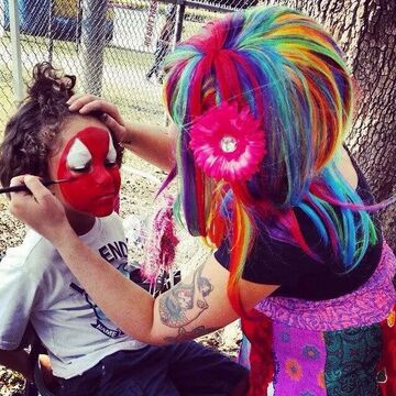 Colorful Day Face Painting - Face Painter - Orlando, FL - Hero Main