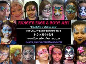 Fancy's Face & Body Art - Face Painter - Atlanta, GA - Hero Gallery 1