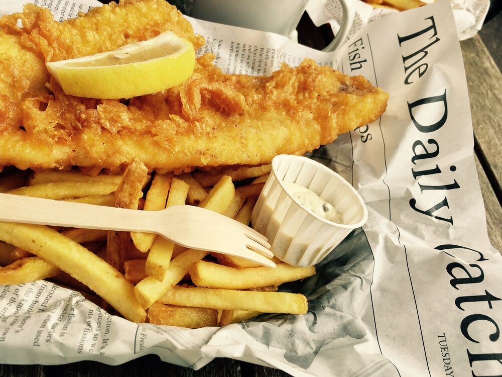 Taylor Swift themed party - fish and chips