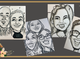Party Portraits NC - Caricaturist - Raleigh, NC - Hero Gallery 4