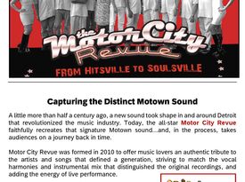 Motor City Revue - Motown Band - New York City, NY - Hero Gallery 2