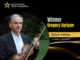 Gregory Ayriyan - Violinist - Smithfield, RI - Hero Gallery 2