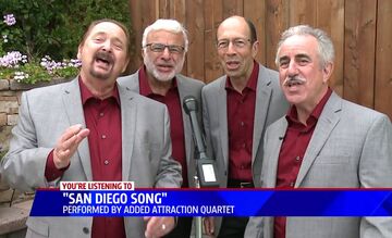 Added Attraction Quartet - Barbershop Quartet - San Diego, CA - Hero Main