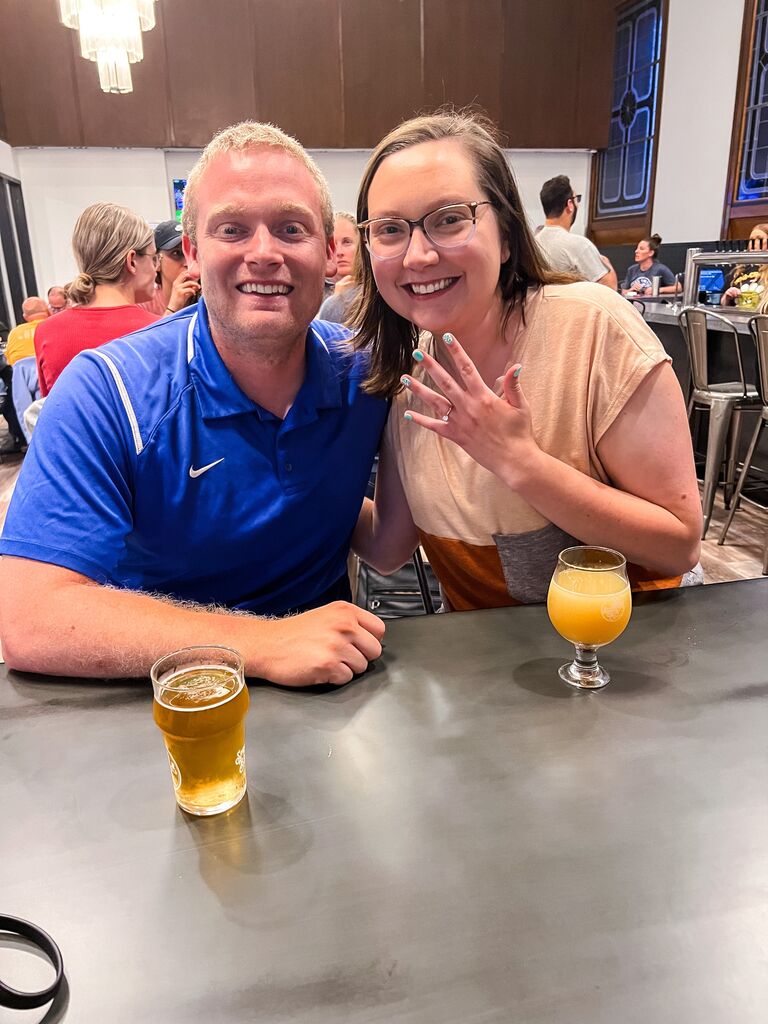 Matt and Hannah get engaged